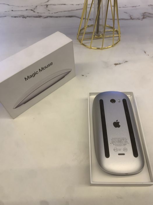 Apple Magic Mouse 2 — Ideal holat | 1 oy ishlatilgan | Qutisi bor