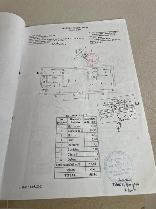 Proprietar, vând apartament 2 camere – zona Debarcader
