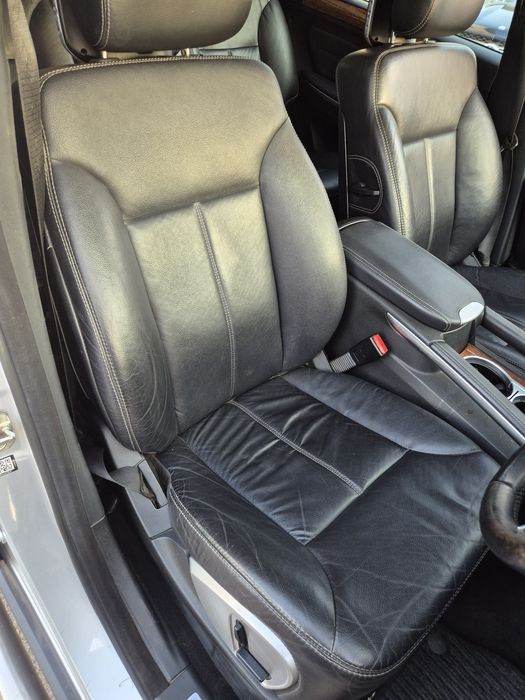 Салон Мерцедес ГЛ Х164 седалки Mercedes GL X164 черен кожен салон