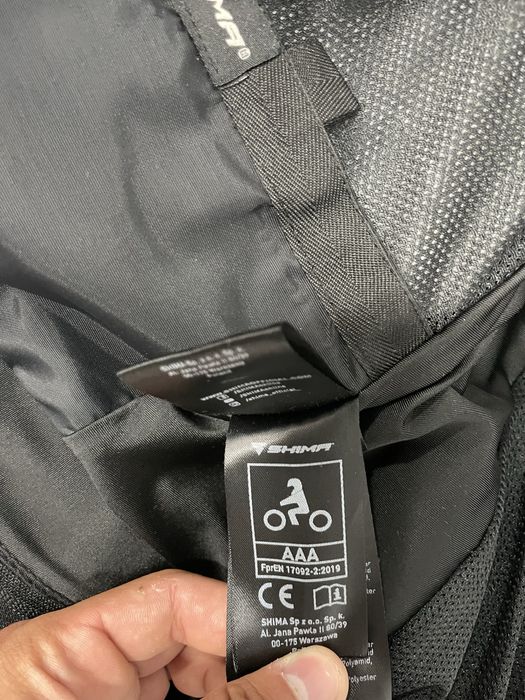 Geaca Moto Shima Str 2.0 Alb/Rosu/Negru 54