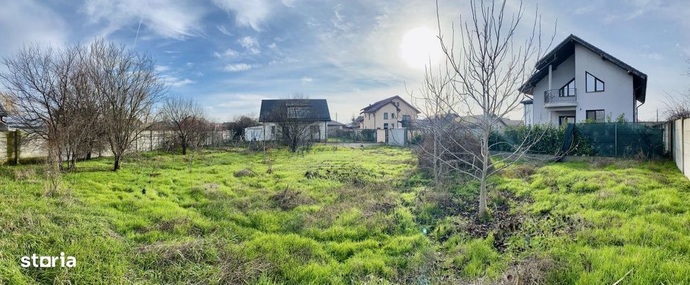 Teren Corbeanca, zona case noi construite, toate utilitatile, padure s
