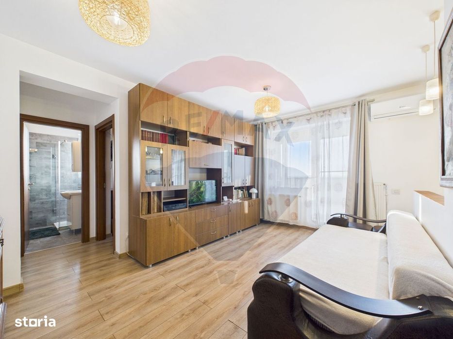 Apartament cu 2 camere de vanzare cu terasa, bloc 2020, Rahova