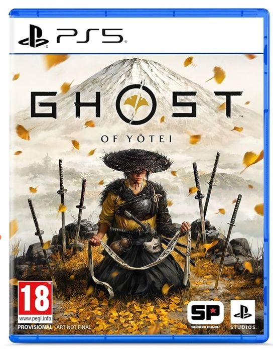 ps5 диск призрак йотэй  ghost of yotei