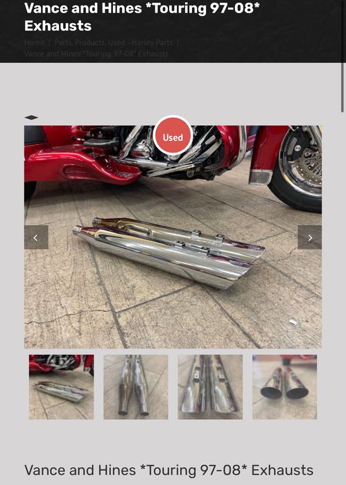 Vance & Hines Гърнета / ауспуси Harley Davidson  Touring