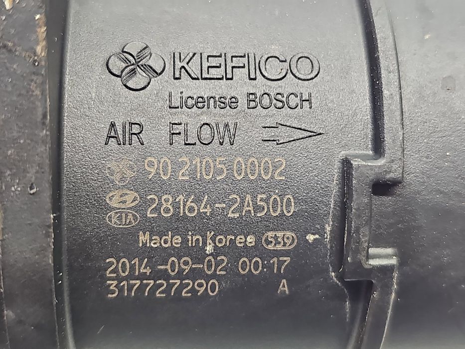 Debitmetru aer KIA Ceed (JD) [Fabr 2012-2018] 28164-2A500 1.6 CRDI D4F