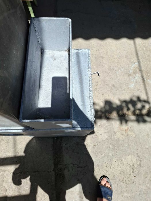 Печка с баком из нержавейки