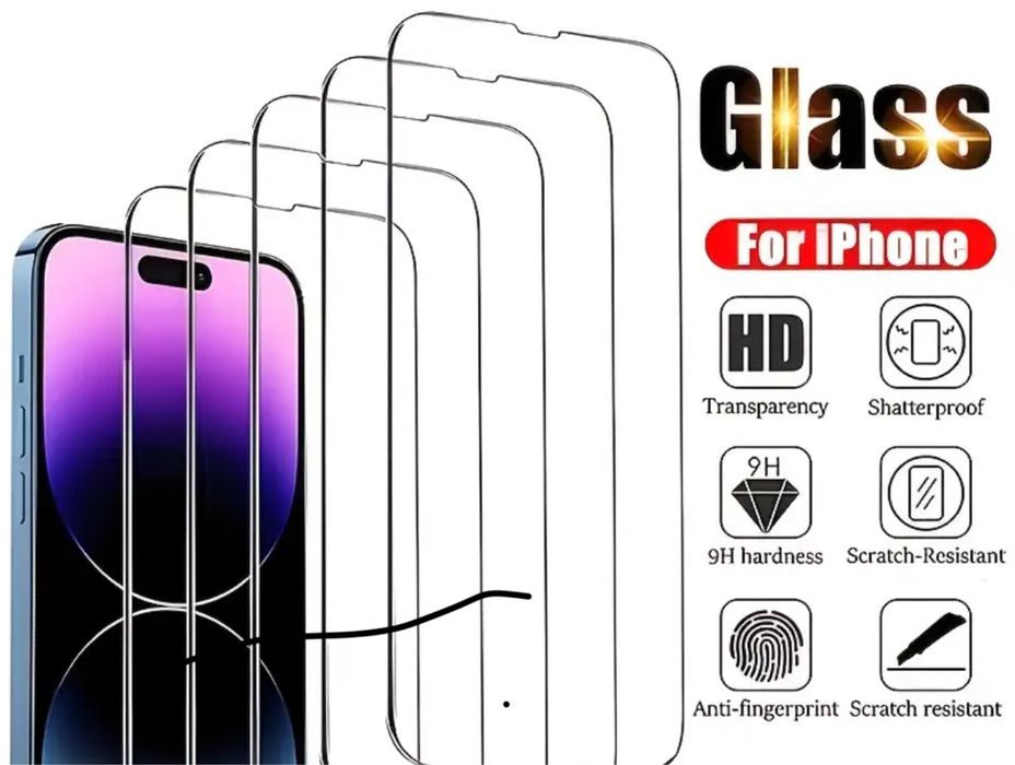 Стъклени протектори и кейс за Iphone 16e