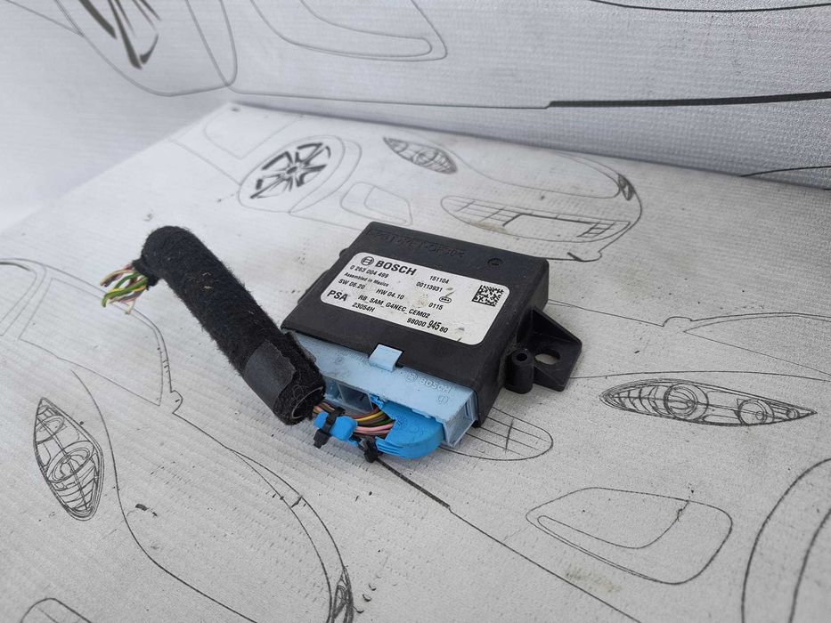 Module PDC / Calculator Senzori Parcare Citroen DS4 2017 / 2011-2018 Cod OEM 9800094580 (5G2)