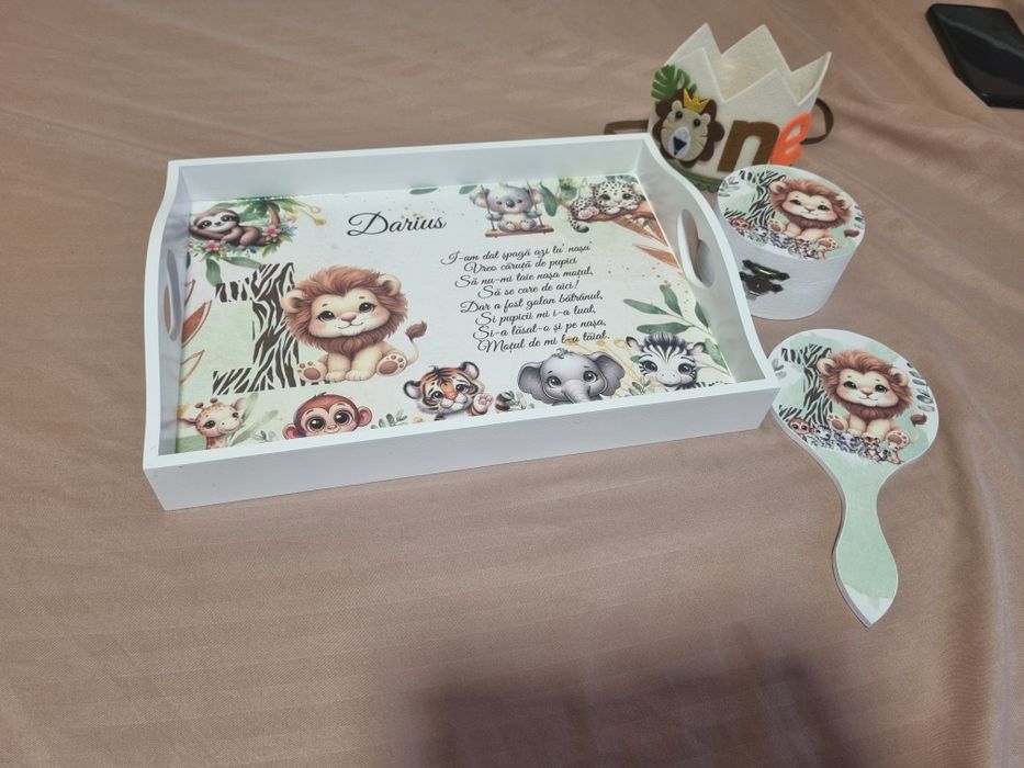 Tavița  personalizata  pentru  taierea motului