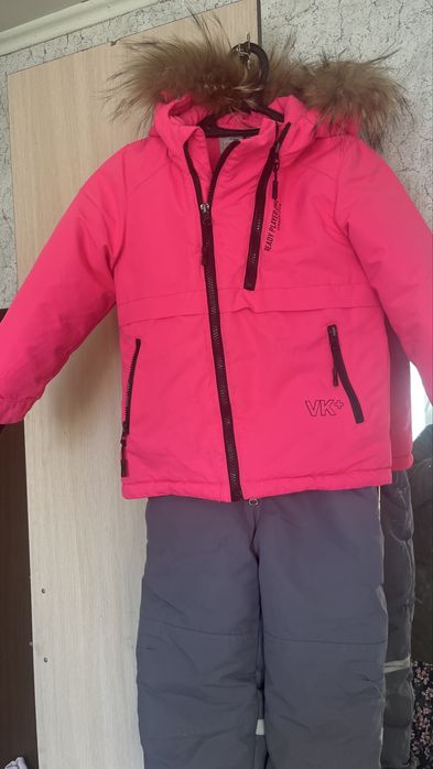 Куртка комбинезон зима для девочки