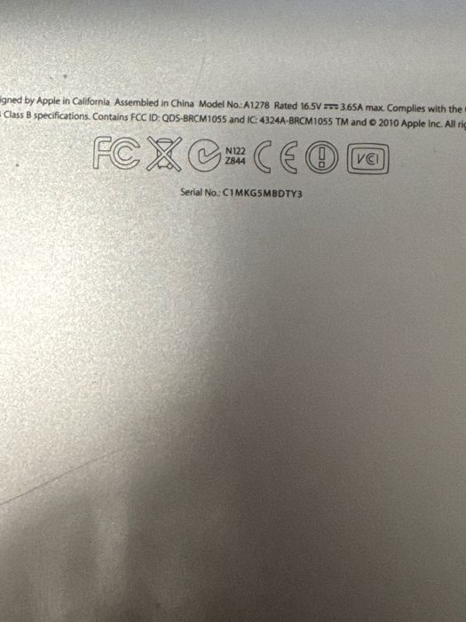 MacBook Pro 13  2010