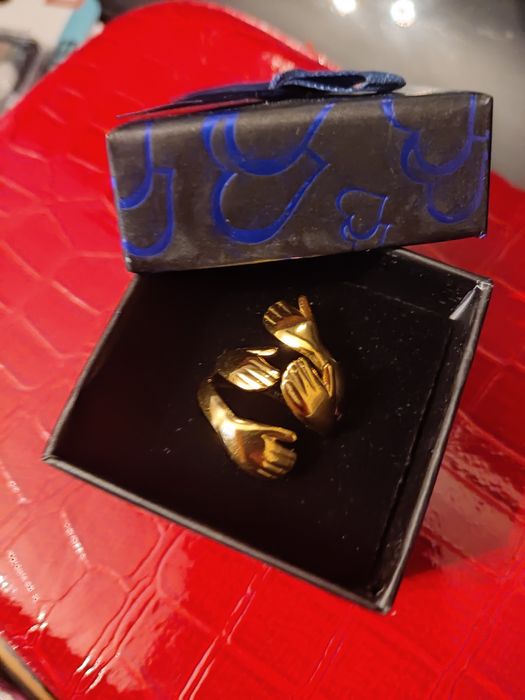 Роскошные парные кольца объятия,подарок на 14 февраля