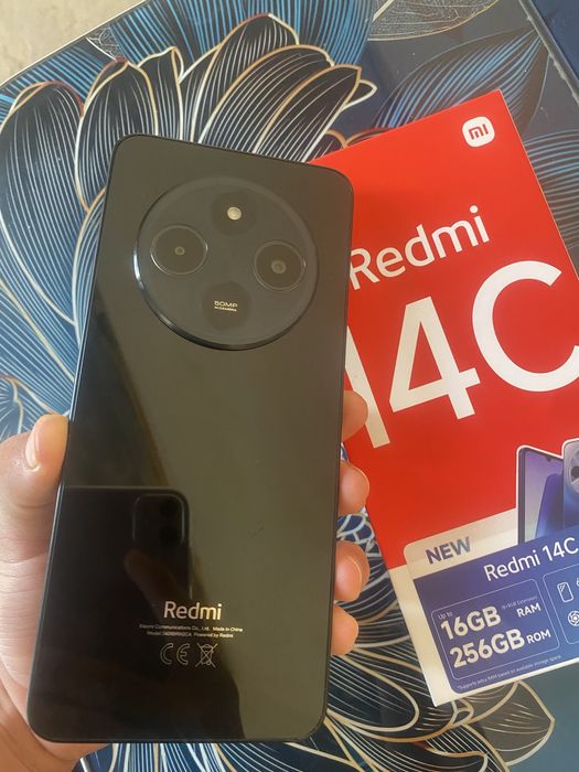 Redmi 14C 16/256 midnight black karobka dakument bor