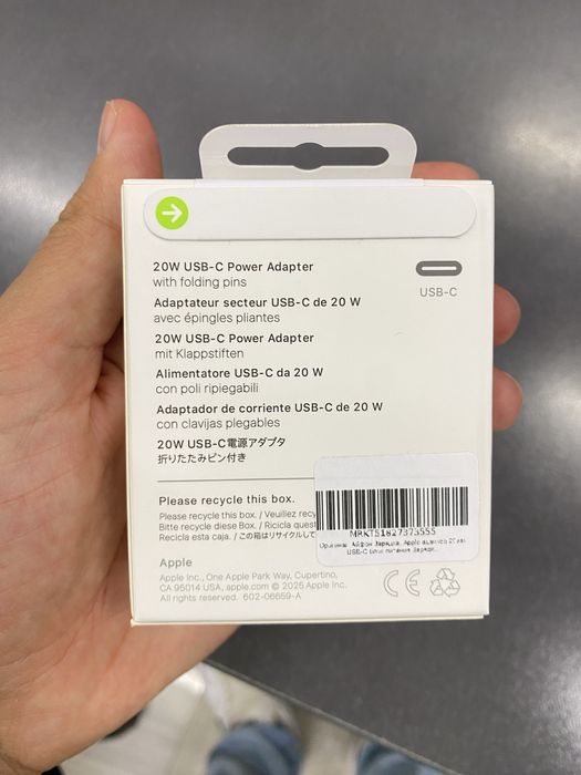 iphone uchun original apple zaryadka galofkasi kagolati bilan!