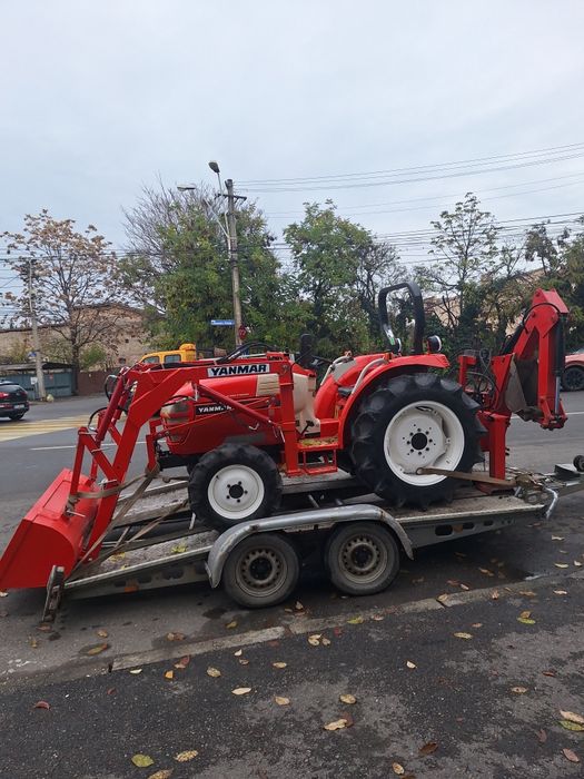 Încărcător frontal  + tractor Yanmar