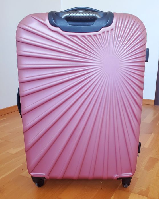 Cosmo Neon ABS Hard Luggage Trolley Bag