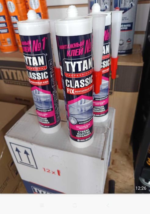 пена монтажная титан