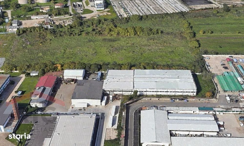Hala industriala de inchiriat in zona Parneava