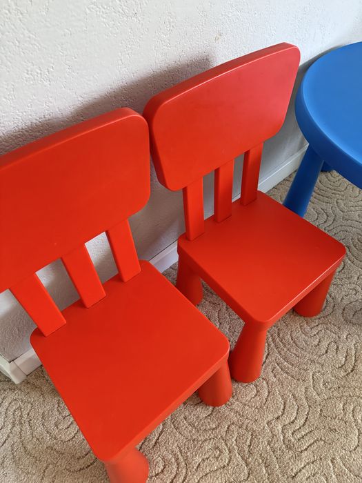 Ikea стол и стулья детские