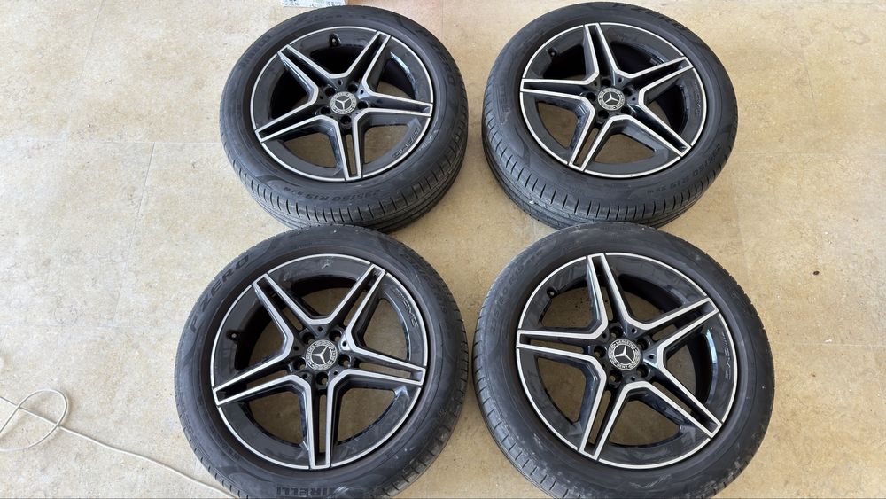 Vand Jante AMG 19” cu anvelope de vara, pret negociabil