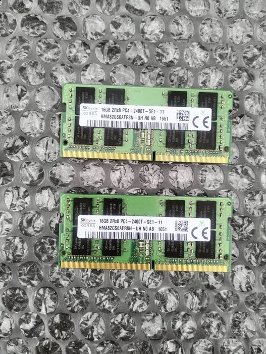 Kit 32 Gb (2x16Gb) sodimm DDR4 2666 Mhz