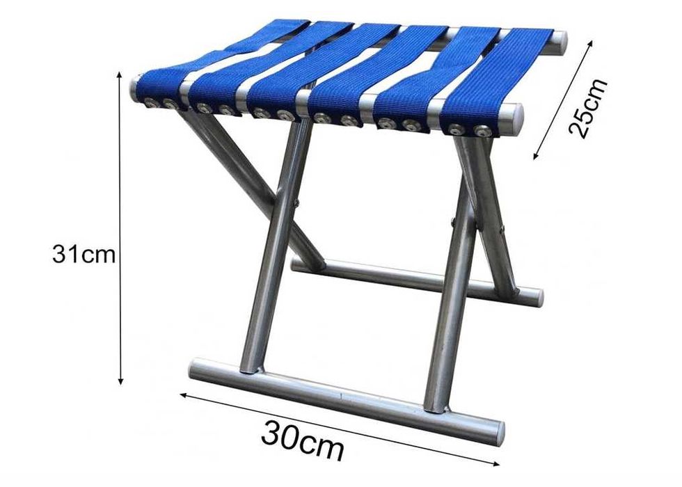 Стул, портативный трубчатый складной стул,  для отдыха на природе