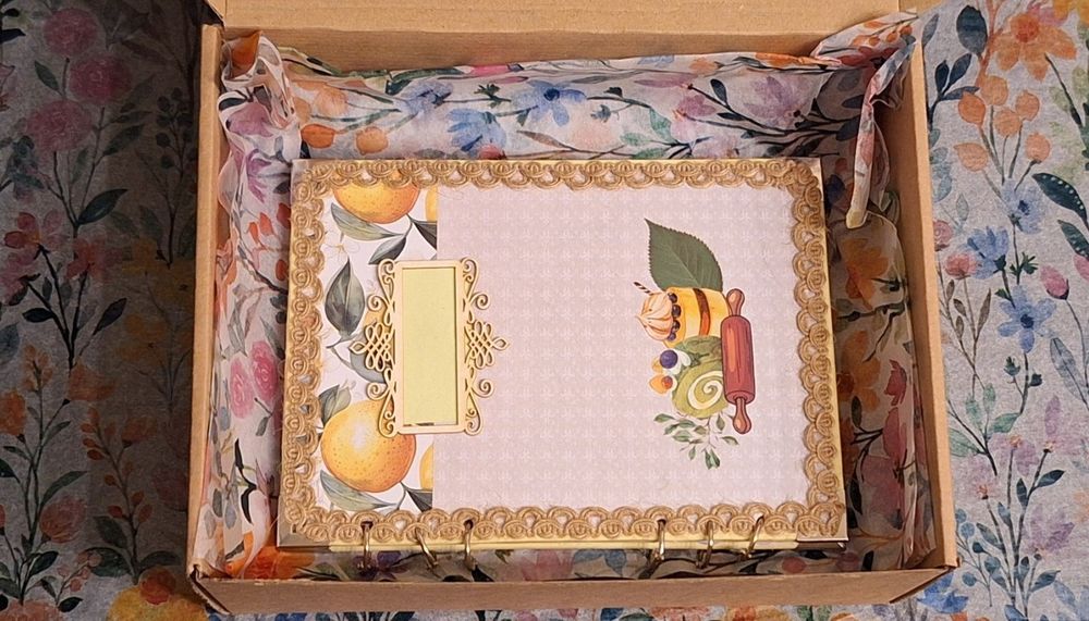 Тефтер за рецепти рецептурник за подарък