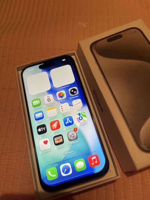 Iphone 15 pro 128гб 100%