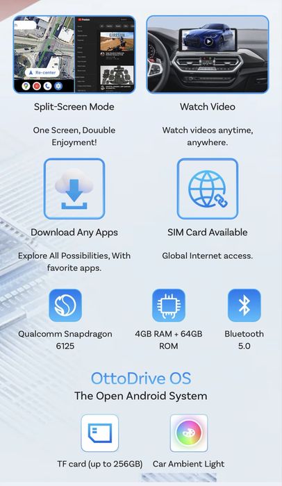 Carplay bmw G series si F series youtube netflix hbo AI SMART BOX