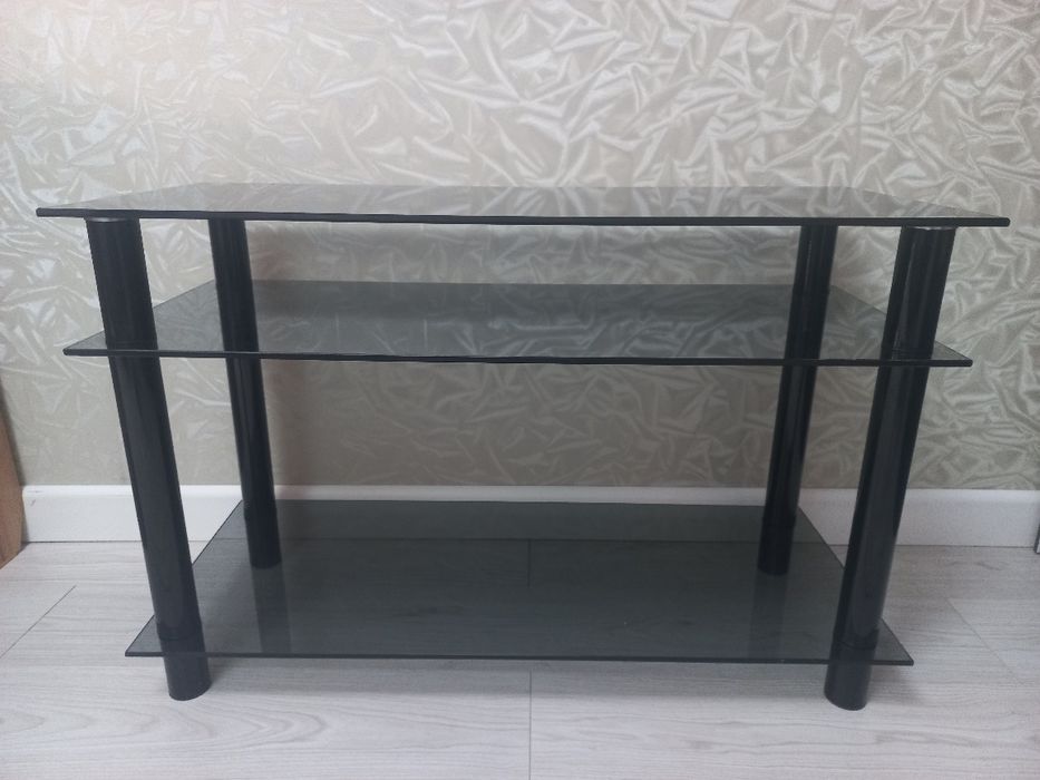 Тумба под телевизор калённое стекло