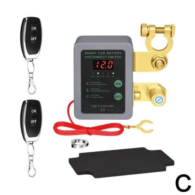 Реле выключения  аккумулятора авто с дистанционным управлением