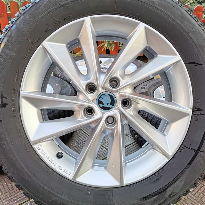 Jante Skoda Kodiaq Karoq Octavia Superb - Vw Tiguan 5x112 - 17" iarna