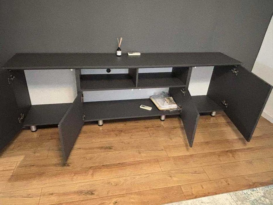 Comoda TV gri antracit