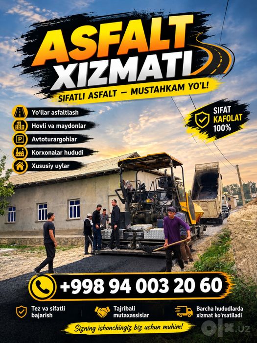 Asfalt xizmati asfalt