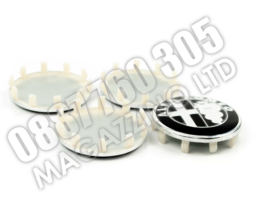 Капачки за Джанити Алфа Ромео Джулиа 4бр. 60мм. Brera Giulia Tonale