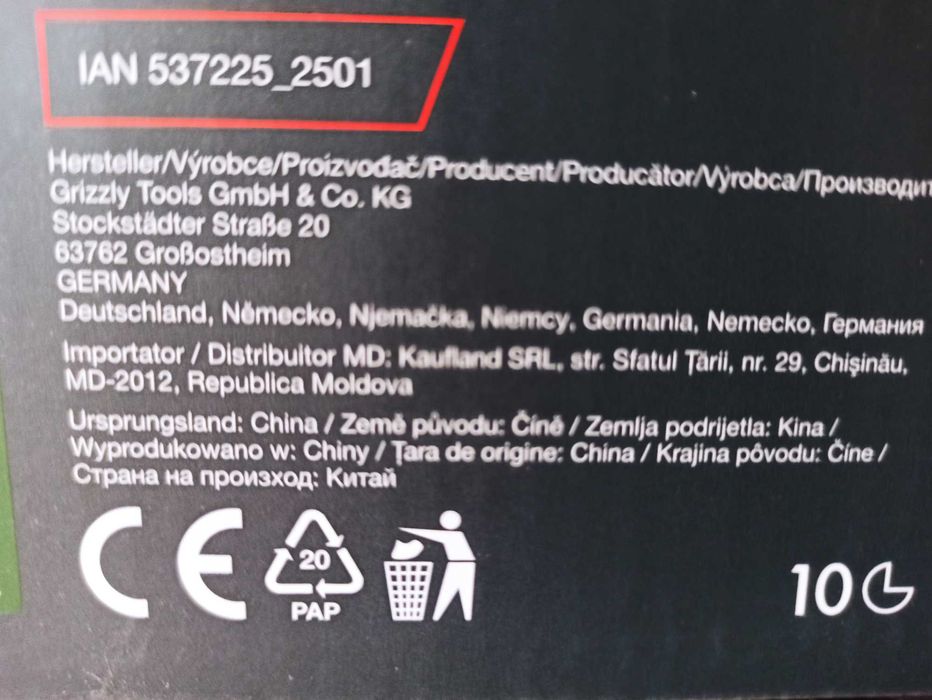 Masina de gaurit si insurubat cu percutie ParkSide Performance 20V