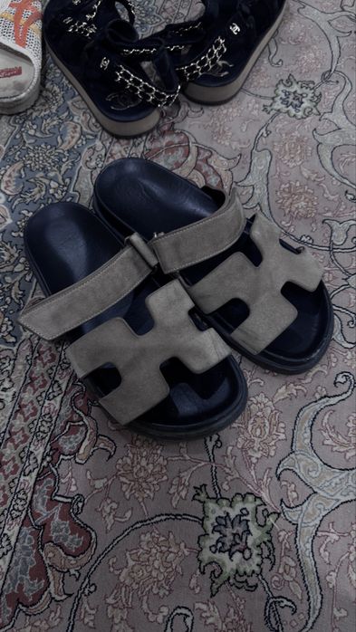 Шлепки Hermes chype