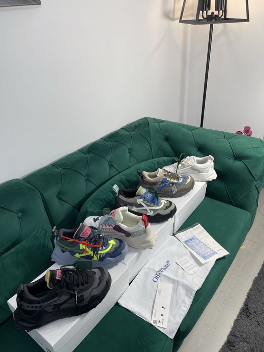 Adidasi Off White ODSY piele naturala 100% Full Box Premium