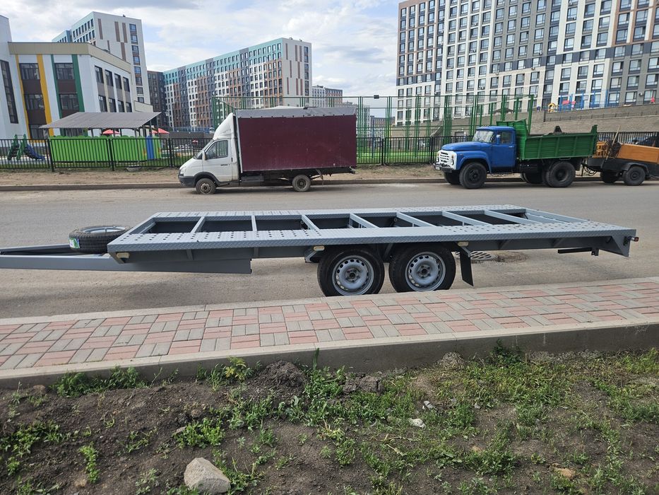 Прицеп двухосный лафет площадка