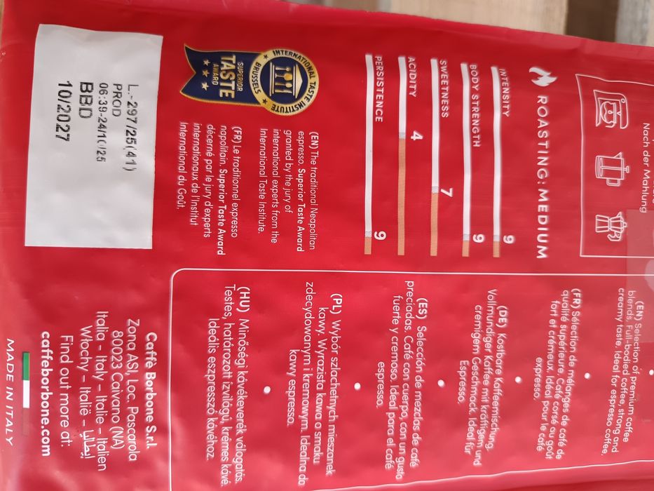 Кафе на зърна Borbone espresso intenso  1кг