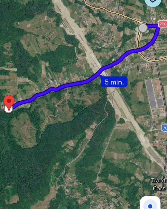 Teren intravilan Curtea de Arges 2263 mp ,Busaga 11 euro/mp
