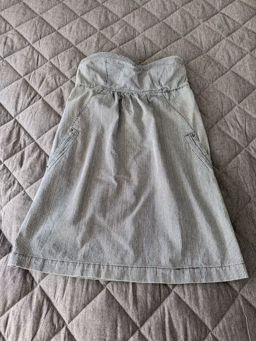 Rochie jeans bandeau Fishbone size S