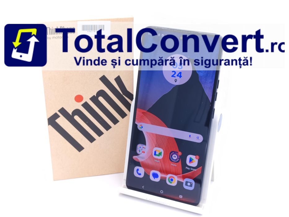 Motorola ThinkPhone 256GB Carbon Black 8GB, Garantie 24 luni | #D96218