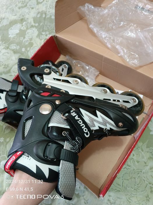 Продаются ролики.раздвижные..почти новые