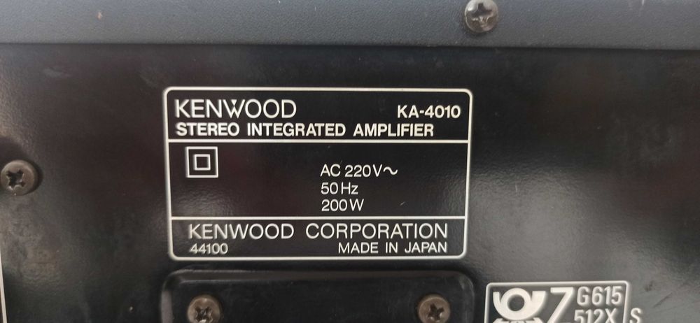 Kenwood KA-4010 стерео integrated amplifier