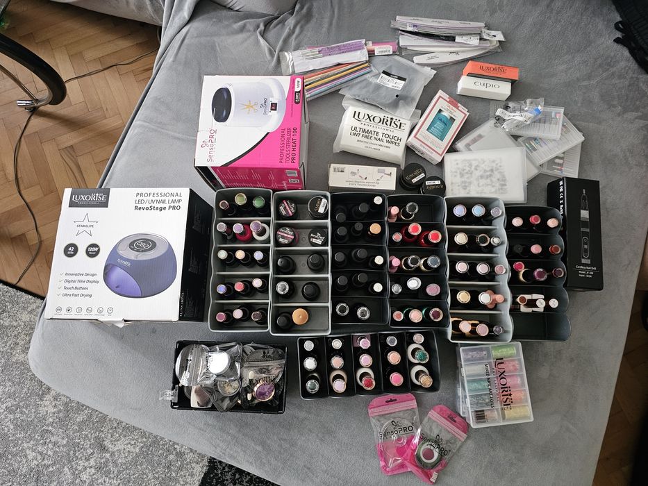 Set oje semi-permanente(cupio, luxorise) + accesorii