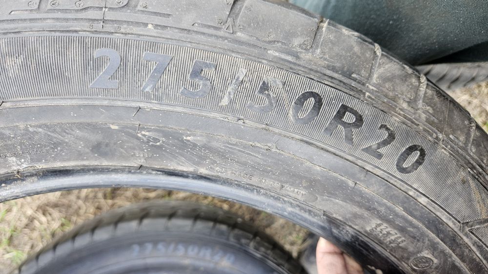 2бр гуми 275 50 20 дънлоп dunlop