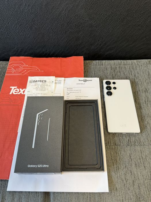 КАТО НОВ 512GB Samsung S25 Ultra Гаранция Technopolis до 2027