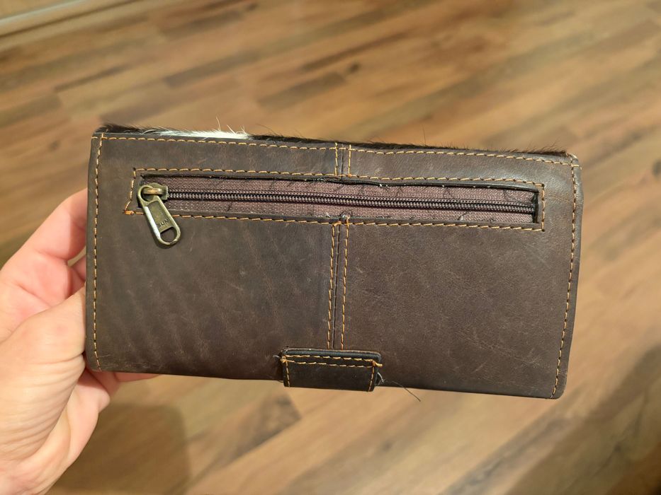 Естествена кожа портмоне