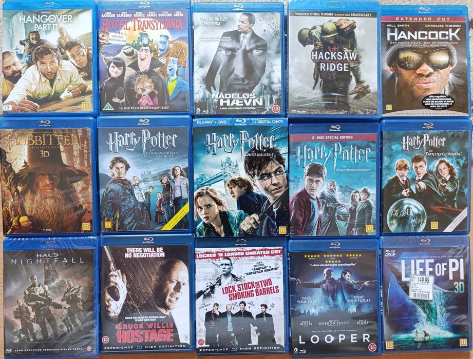 Filme noi originale Blu-ray noi,titluri fara romana